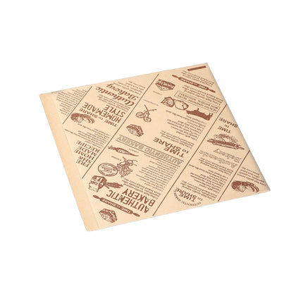 100PCS Bread Sandwiches Packing Paper Bags Food Grade Oil Proof Water Resistant
