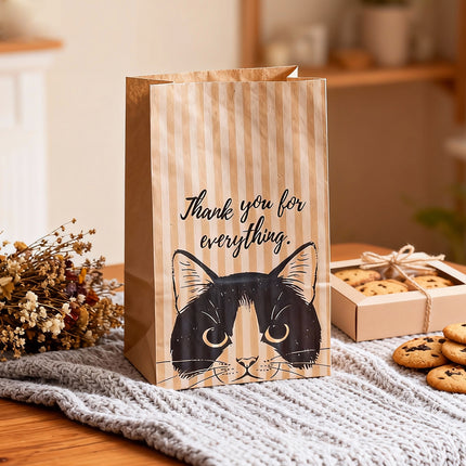 50PCS Food-Grade Bread Bags Stable Molding Design for Takeaway Bakery Packaging