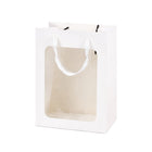 Window Paper Gift Bags 20 Pack 4 Colours