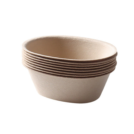 50PCS Paper Bowls Soup Noodle Snack Bowls Food-Grade for Party Takeaway Food Use