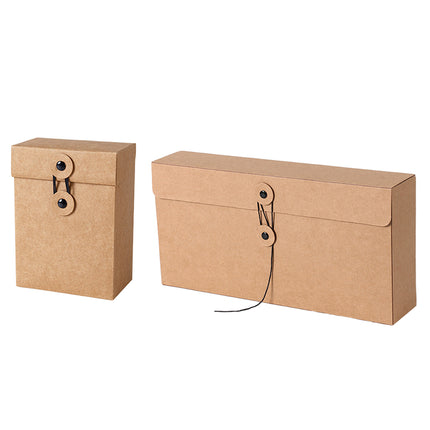Kraft Paper Gift Boxes 2 Sizes for Packaging Wedding Party Favors Small Items