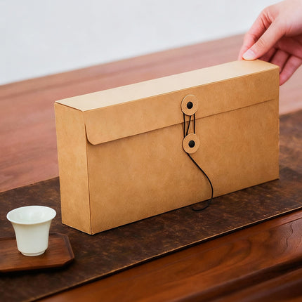 Kraft Paper Gift Boxes 2 Sizes for Packaging Wedding Party Favors Small Items