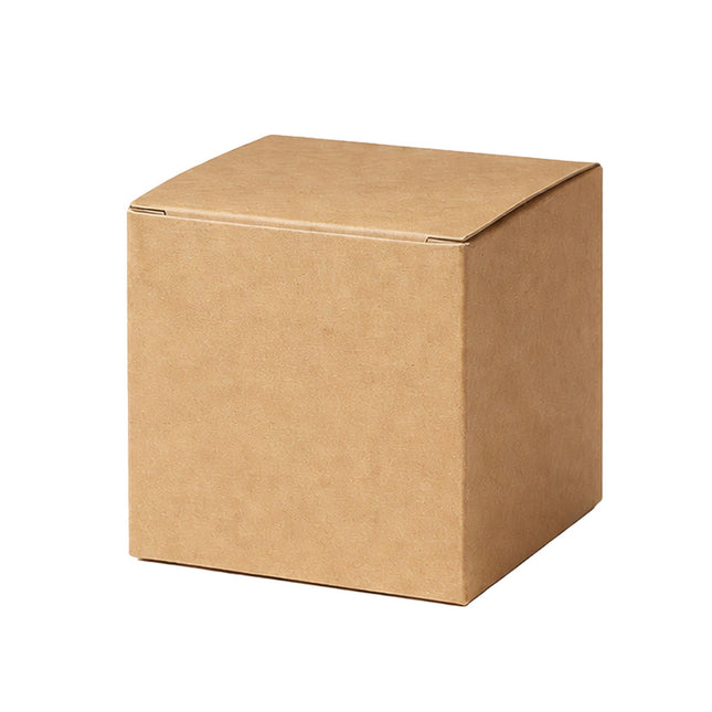 Kraft Paper Cube Gift Boxes 50 Pack 7cm or 10cm