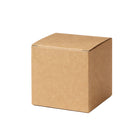 Kraft Paper Cube Gift Boxes 50 Pack 7cm or 10cm