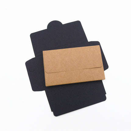 50PCS Membership Card Paper Gift Box Envelope for Gift Packaging Business Party