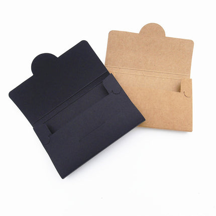 50PCS Membership Card Paper Gift Box Envelope for Gift Packaging Business Party