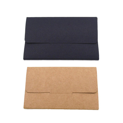 50PCS Membership Card Paper Gift Box Envelope for Gift Packaging Business Party