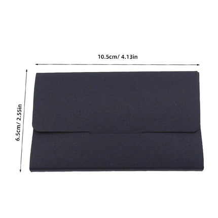 50PCS Membership Card Paper Gift Box Envelope for Gift Packaging Business Party