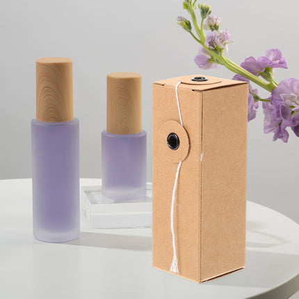 50Pcs Cosmetic Packaging Box Essential Oil Perfume Gift Empty Bottle Holder Box