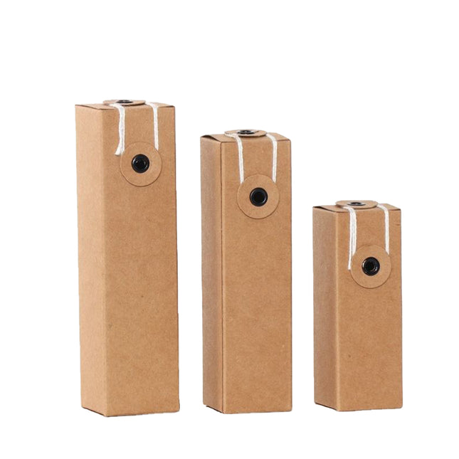 50Pcs Cosmetic Packaging Box Essential Oil Perfume Gift Empty Bottle Holder Box