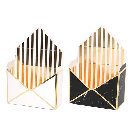 Envelope Flower Box Gift Packaging Floral Display Holder Wedding Retail 8PCS