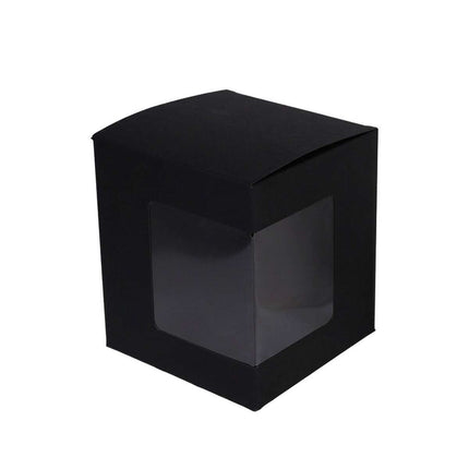 Corner Window Gift Boxes 50 Pack 3 Colours