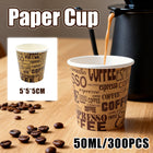 300PCS 50ml Mini Disposable Paper Cups for Party Wedding Birthday Event Use
