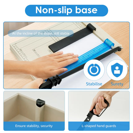 A4 Paper Cutter Non-Slip Base Durable for Office Home School Scrapbooking Craft