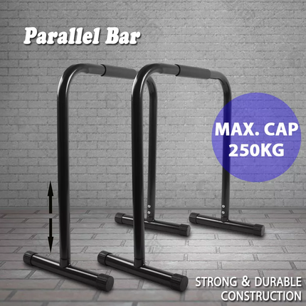 Training Parallel Bars Indoor Outdoor Fitness Equipment Movable Dip Station Home