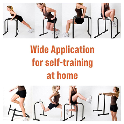 Training Parallel Bars Indoor Outdoor Fitness Equipment Movable Dip Station Home