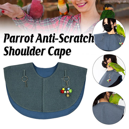 Parrot Shoulder Cape Anti Scratch Cover Bird Handling Training Protection