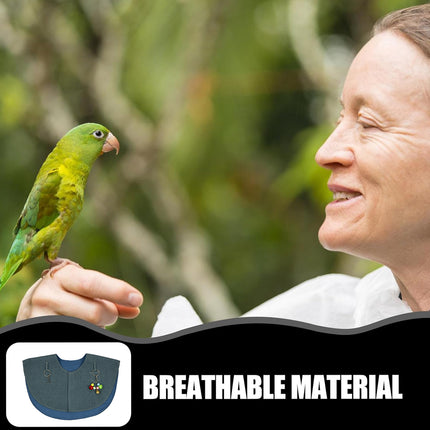 Parrot Shoulder Cape Anti Scratch Cover Bird Handling Training Protection