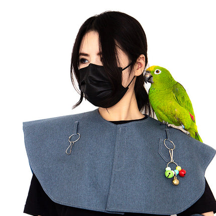 Parrot Shoulder Cape Anti Scratch Cover Bird Handling Training Protection
