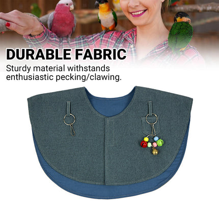 Parrot Shoulder Cape Anti Scratch Cover Bird Handling Training Protection