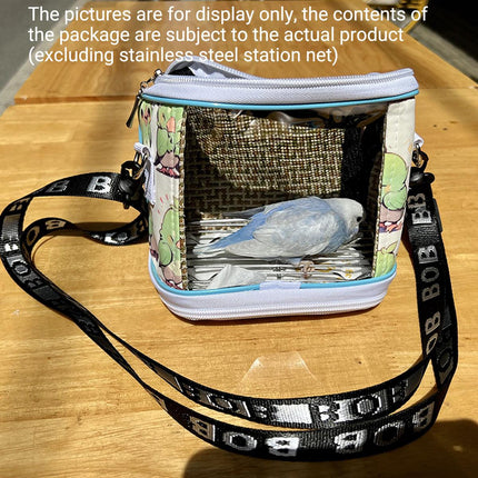 Portable Parrot Outing Bag for Travel Cage Carrying Case Pet Carrier for Bird