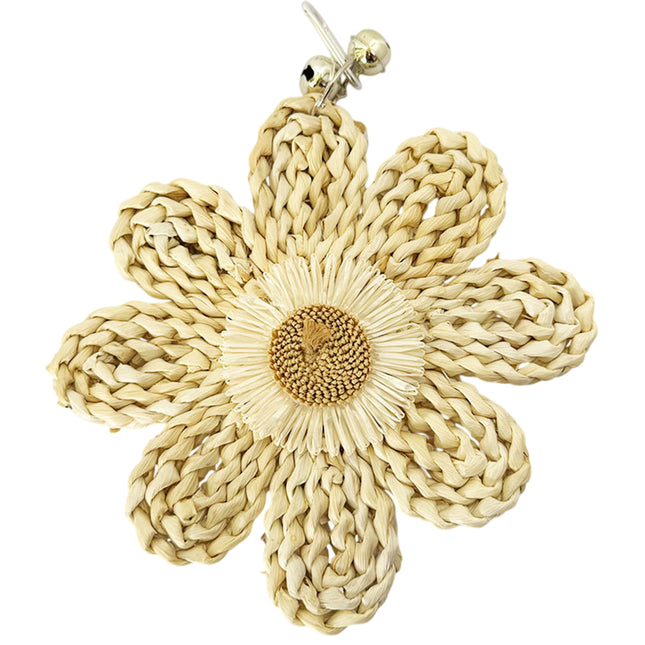 Parrot Corn Husk Chew Toy Large Woven Flower Cage Hanging