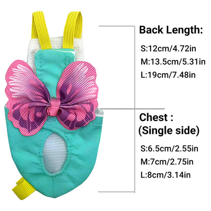 Parrot Vest Flight Suit Adjustable Pet Bird Clothes Leash For Outdoor Flying