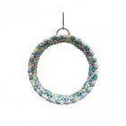 Parrot Round Hammock Swing Woven Rope Bird Cage Perch Budgie Sugar Glider
