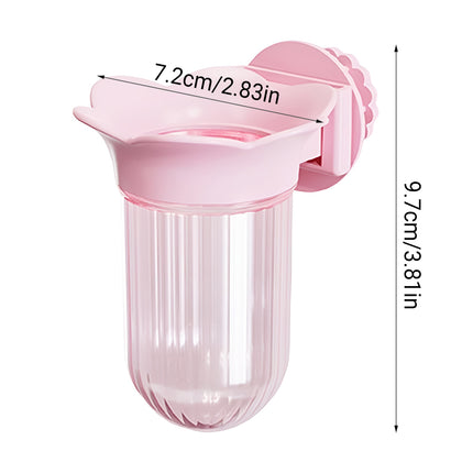 Parrot Cage Hydroponic Feeder Bottle Bird Cage Wall-Mounted Supply Feeder Stable