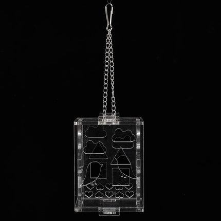 Parrot Foraging Toy Educational Bird Toy Interactive Feeder Cage Toy Training