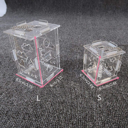 Parrot Foraging Toy Educational Bird Toy Interactive Feeder Cage Toy Training