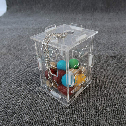 Parrot Foraging Toy Educational Bird Toy Interactive Feeder Cage Toy Training