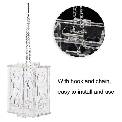 Parrot Foraging Toy Educational Bird Toy Interactive Feeder Cage Toy Training