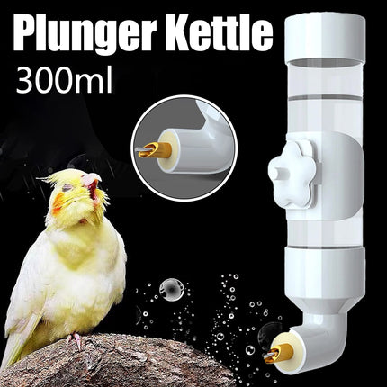 Bird Water Feeder Automatic Bird Cage Suspended Waterer Parakeet Water Dispenser