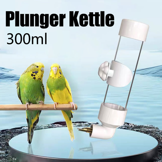 Bird Water Feeder Automatic Bird Cage Suspended Waterer Parakeet Water Dispenser
