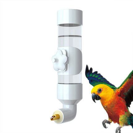 Bird Water Feeder Automatic Bird Cage Suspended Waterer Parakeet Water Dispenser