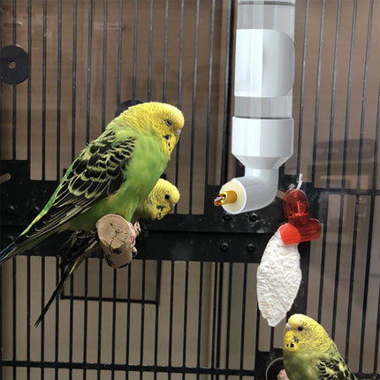 Bird Water Feeder Automatic Bird Cage Suspended Waterer Parakeet Water Dispenser