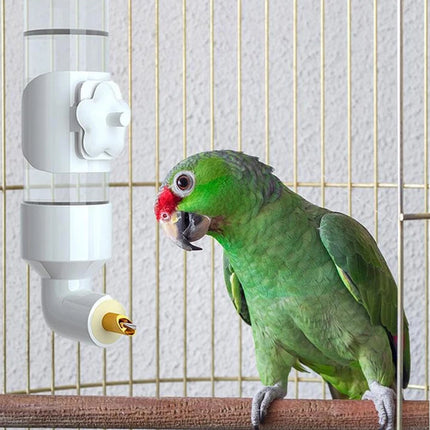 Bird Water Feeder Automatic Bird Cage Suspended Waterer Parakeet Water Dispenser