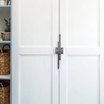 Modern Wardrobe Cabinet Handles Simple Door Pull Handles Home Furniture Hardware