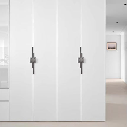 Modern Wardrobe Cabinet Handles Simple Door Pull Handles Home Furniture Hardware