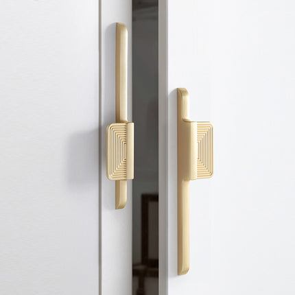 Modern Wardrobe Cabinet Handles Simple Door Pull Handles Home Furniture Hardware