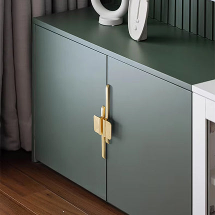 Modern Wardrobe Cabinet Handles Simple Door Pull Handles Home Furniture Hardware