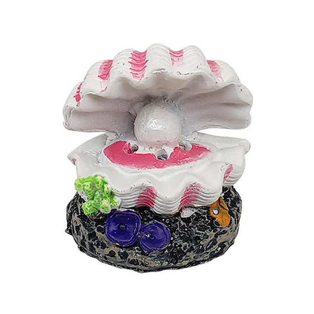 Fish Tank Aquascape Decoration Pearl Shell Ornament for Aquarium Landscape Decor