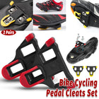 2 Pairs Bicycle Cycling Self Locking Pedals Lightweight Durable Anti-Slip