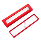 Single Pen Gift Boxes with Window 10 Pack 3 Colours