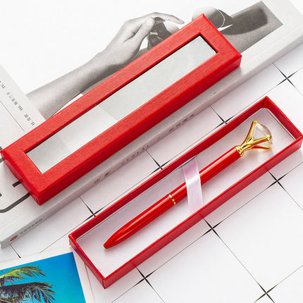 Single Pen Gift Boxes with Window 10 Pack 3 Colours