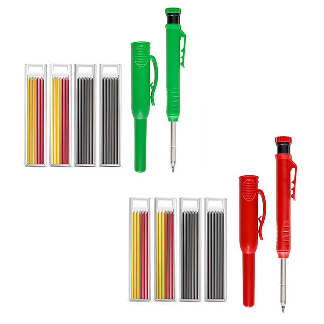 Carpenter Pencils Portable Easy to Use for Wood Metal Stone Construction Project