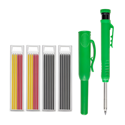 Carpenter Pencils Portable Easy to Use for Wood Metal Stone Construction Project