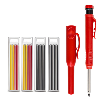 Carpenter Pencils Portable Easy to Use for Wood Metal Stone Construction Project