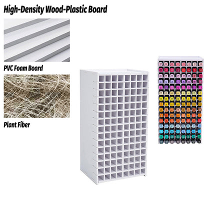 Multi Functional Large Capacity 120 Grid Marker Storage Box for Pens Organizing